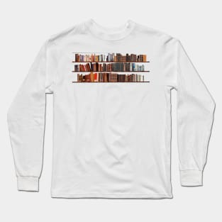 Bookshelves Long Sleeve T-Shirt